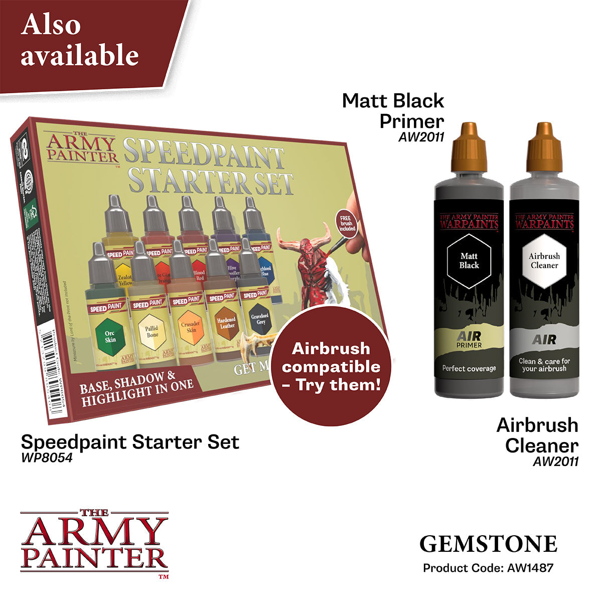 The Army Painter - Gemstone - Warpaints Air Metallics