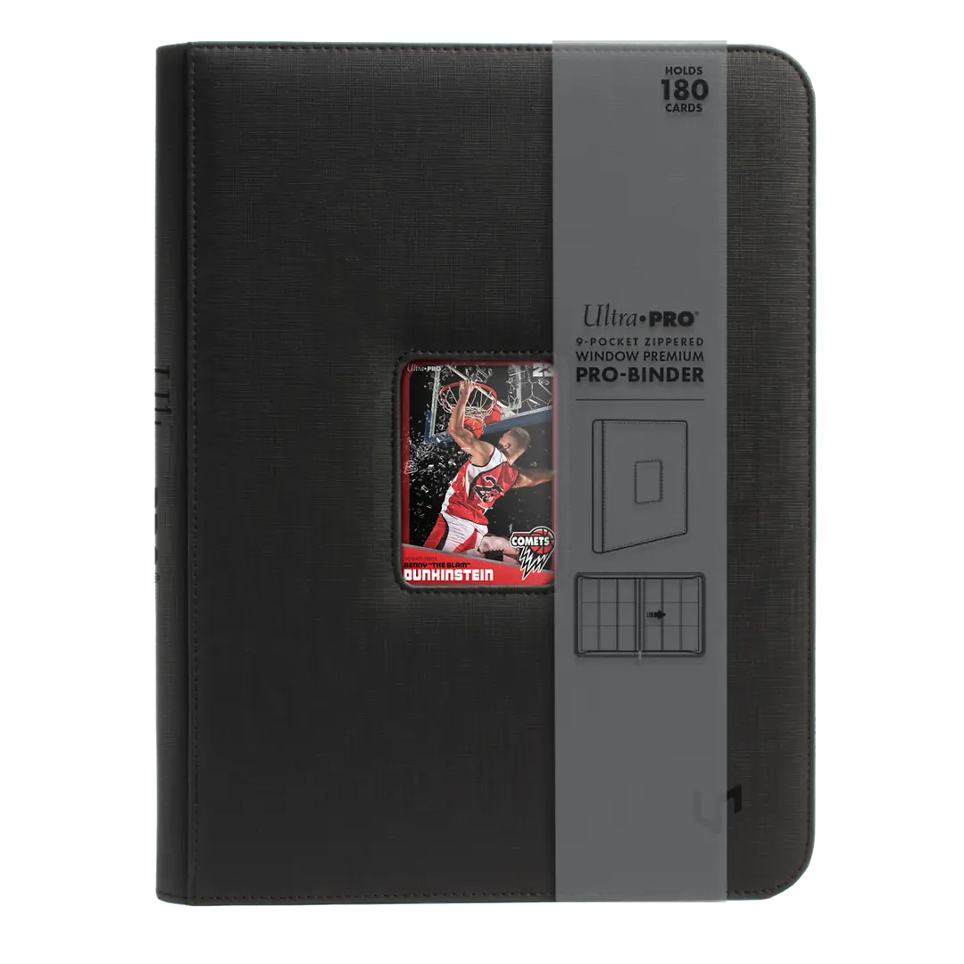 Ultra Pro - 9-Pocket Zippered Window Premium PRO-Binder