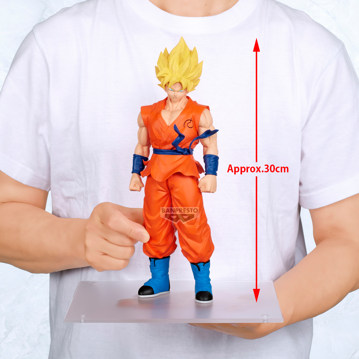 Banpresto | Super Saiyan Son Goku (A) Grandista (30cm) | Dragon Ball Beerus
