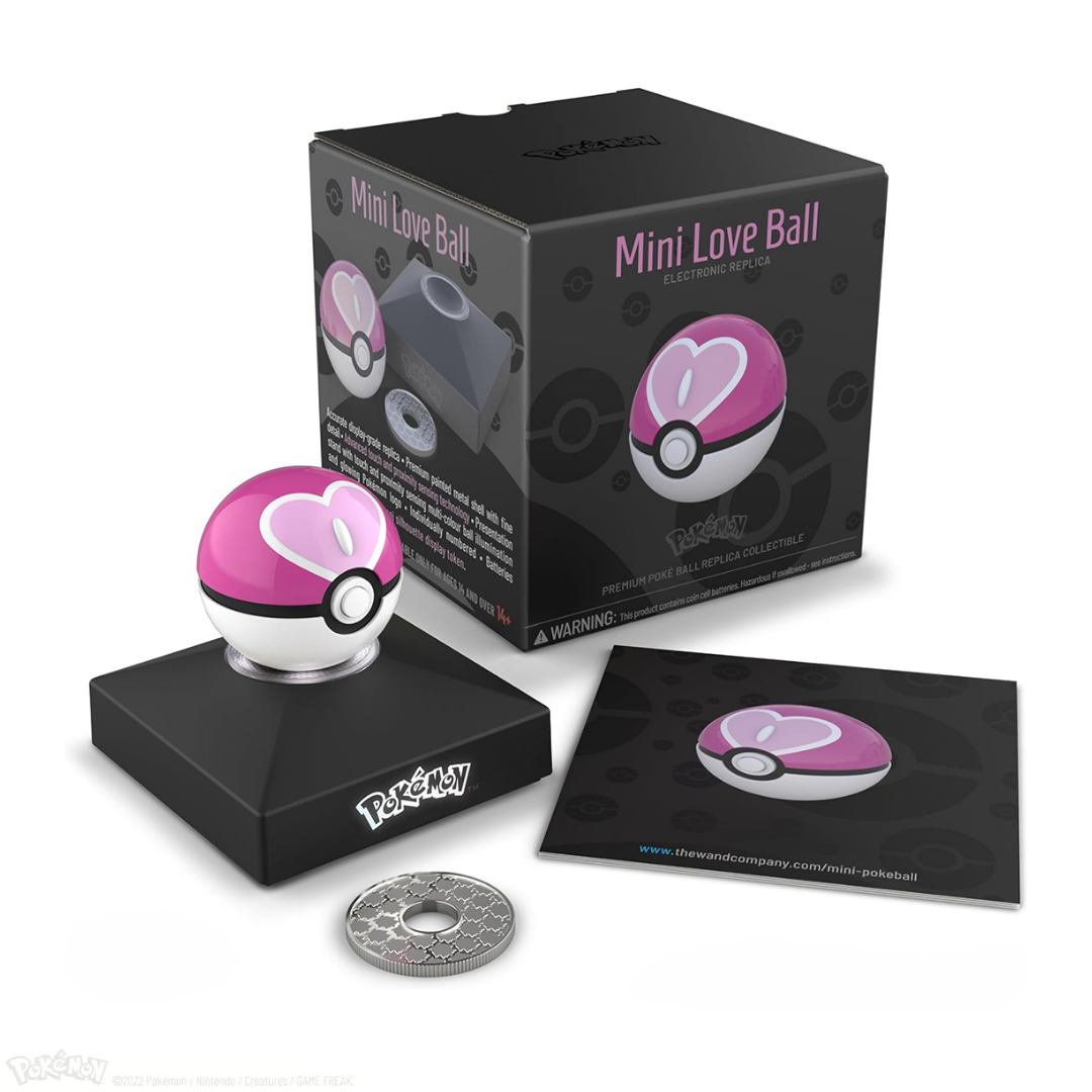 The Wand Company | Pokémon - Mini Love Ball | Replica