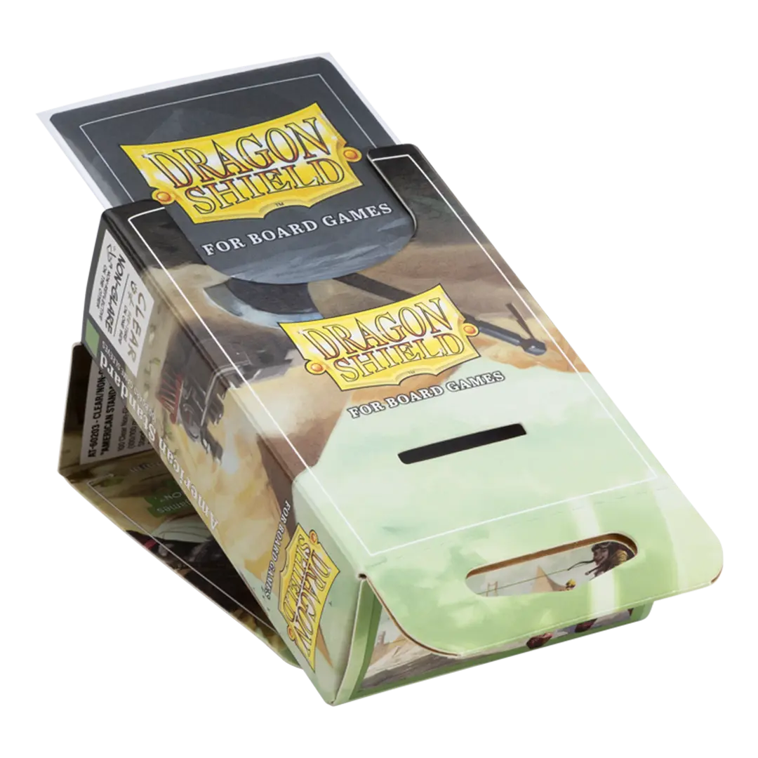 Dragon Shield: American Standard - Clear/Non-Glare - Board Game Sleeves