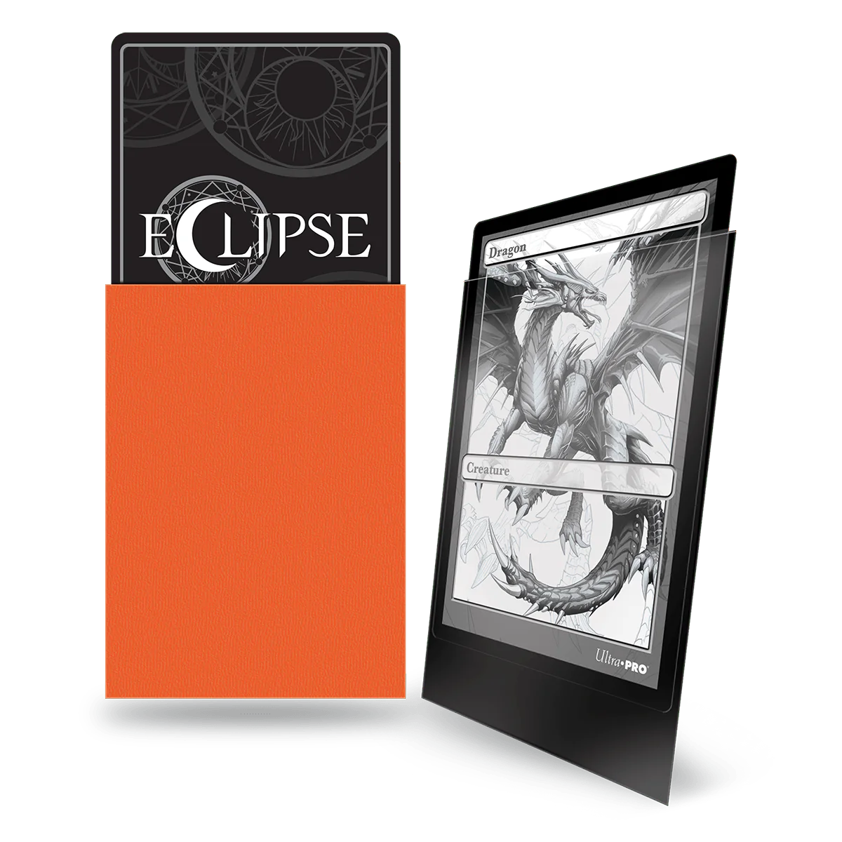 Ultra Pro: Eclipse Matte Standard Sleeves - Pumpkin Orange