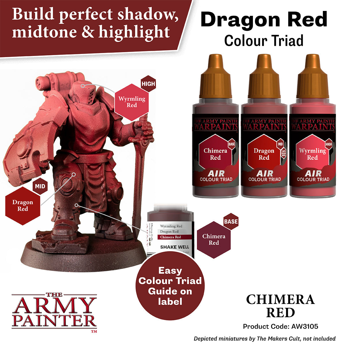 The Army Painter - Chimera Red - Warpaints Air
