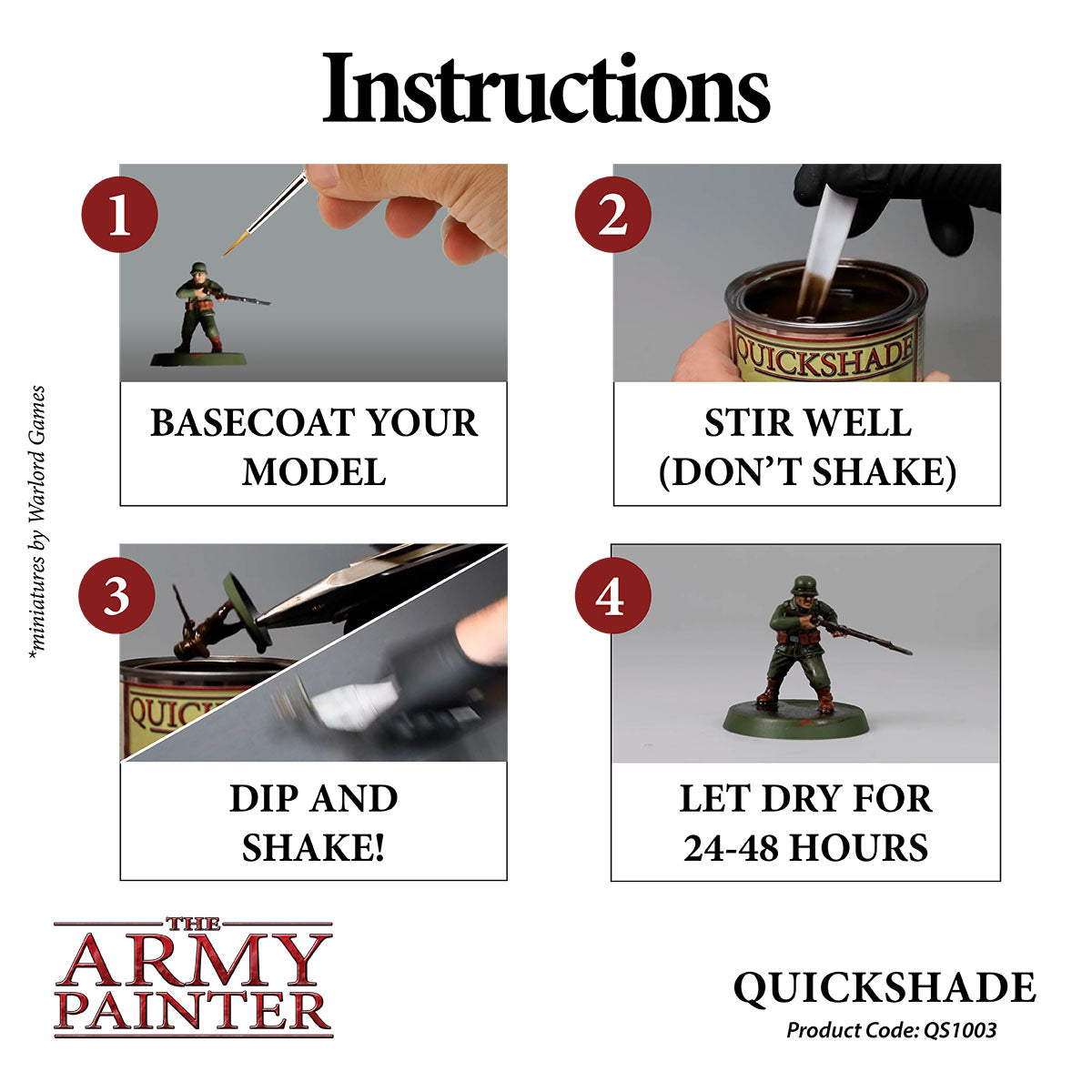 The Army Painter - Dark Tone - Quickshade Dip