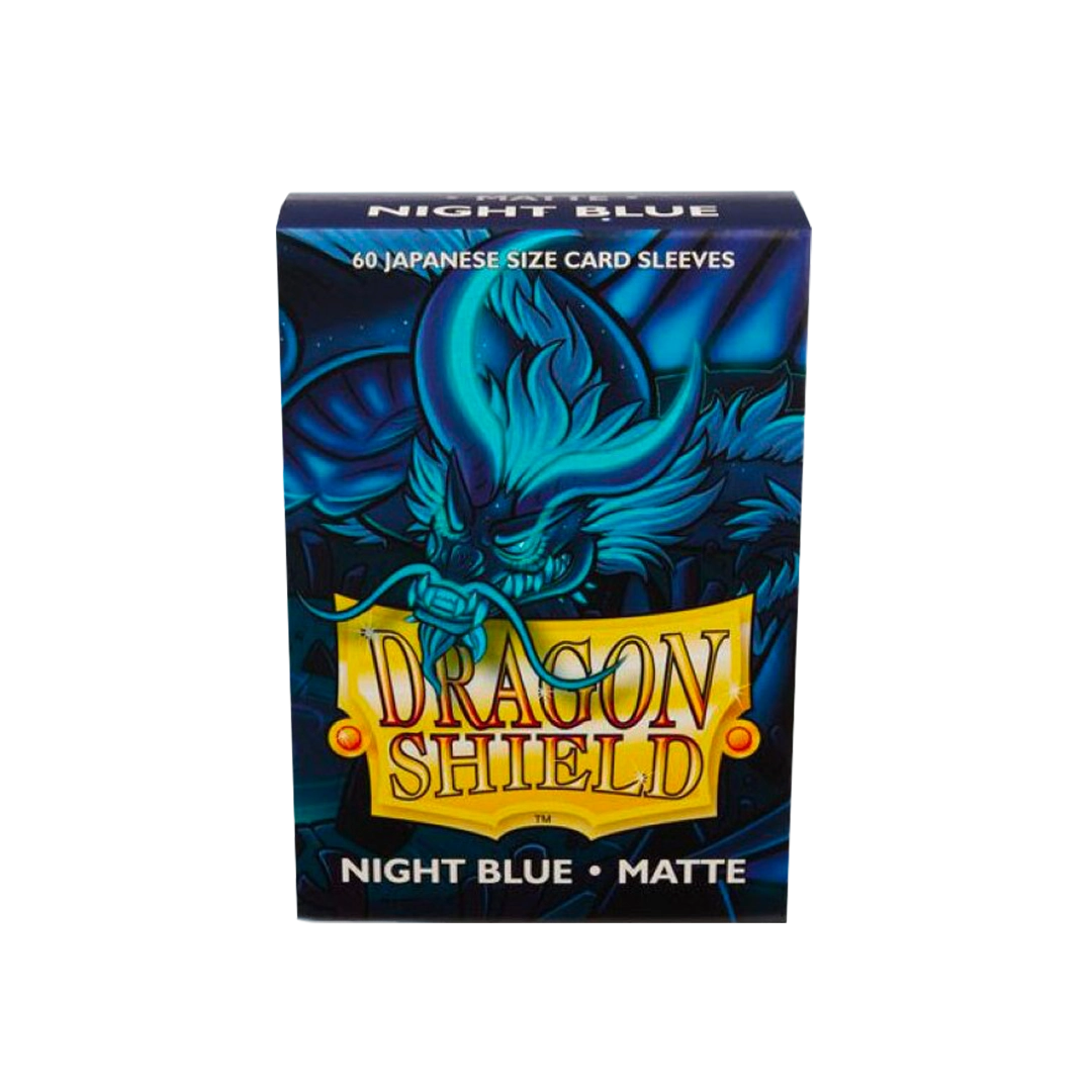 Dragon Shield: Night Blue - Matte Sleeves - Japanese Size