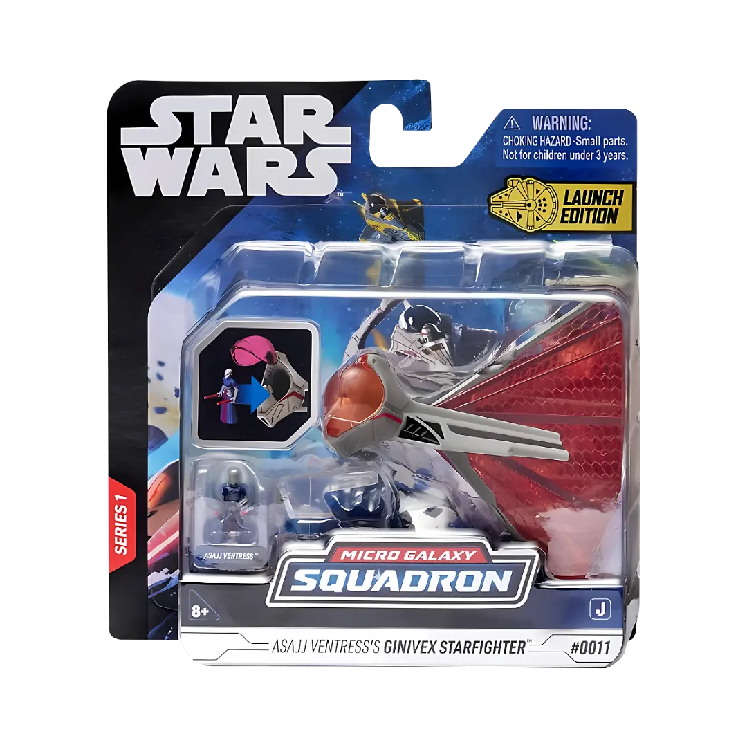 Jazwares: Star Wars - Ginivex C.S - Raumschiff 8cm (inklusive 1er Spielfigur) Jazwares: Star Wars - Ginivex C.S - Raumschiff 8cm (inklusive 1er Spielfigur)