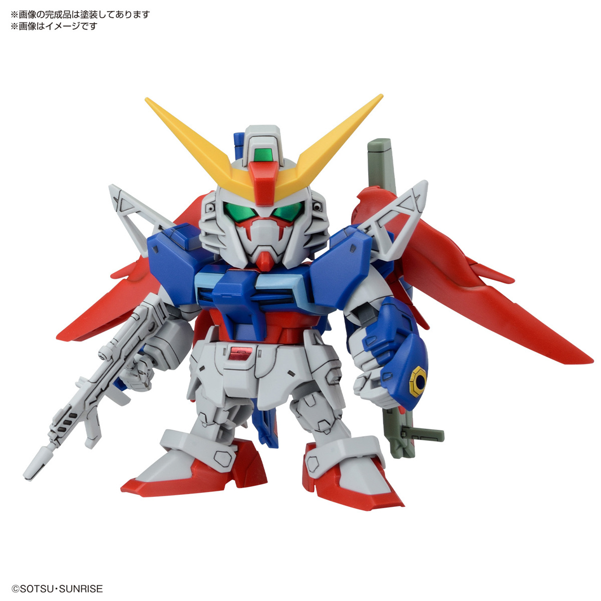 Bandai: BB Senshi C.E. Fateful Confrontation Set – Mobile Suit Gundam (8cm)
