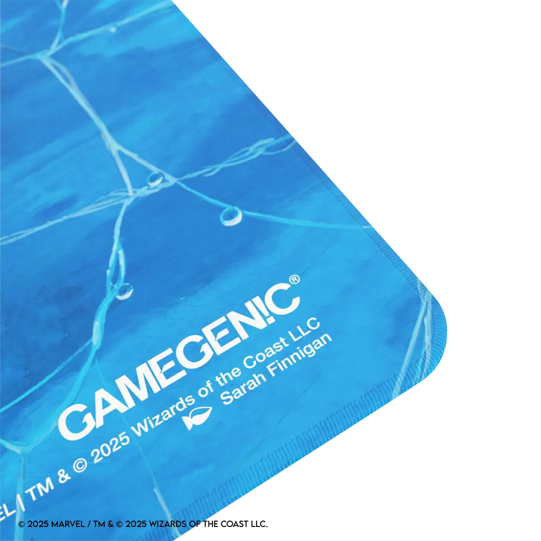 Gamegenic | Magic: The Gathering - Spider-Man / Island | Shiny Playmat