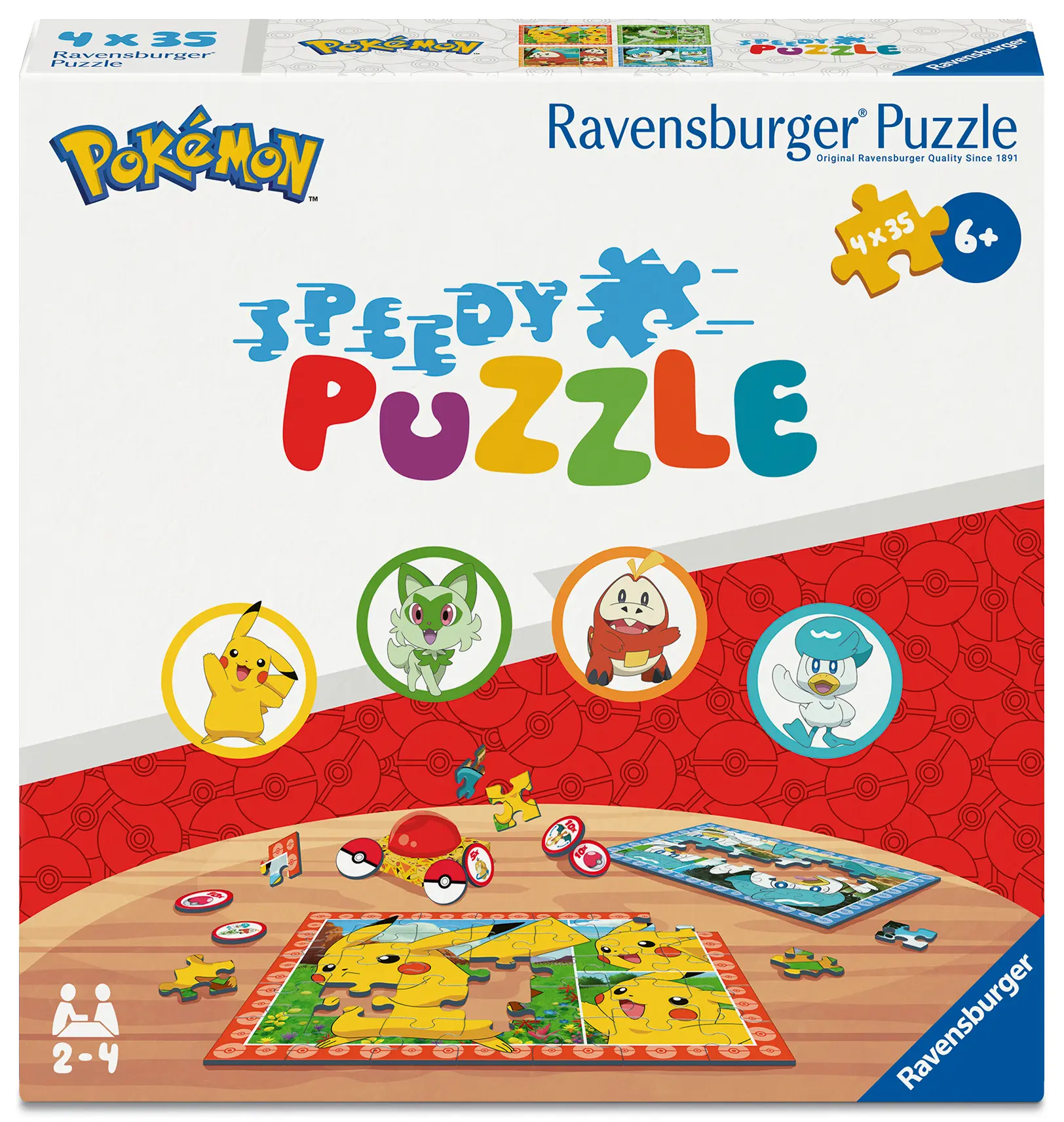 Ravensburger | Pokémon | 20 Teile Speedy Puzzle