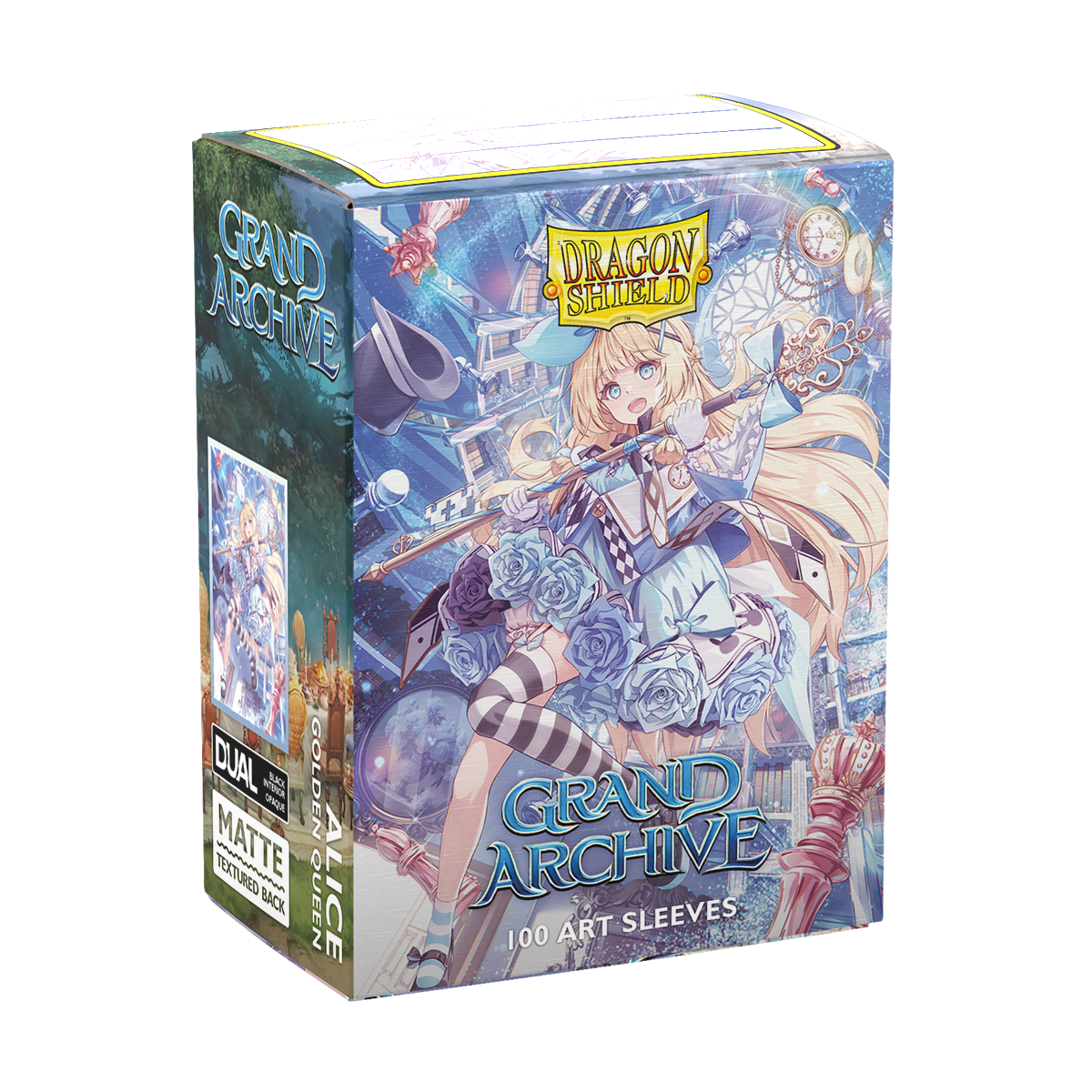 Dragon Shield: Alice, Golden Queen - License Sleeves Standard Size