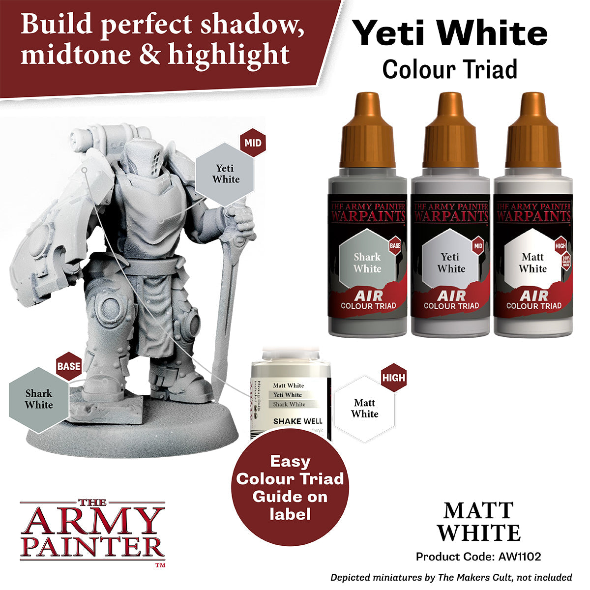 The Army Painter - Matt White - Warpaints Air