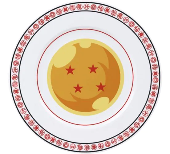 Dragon Ball | Emblems | Set of 4 Plates