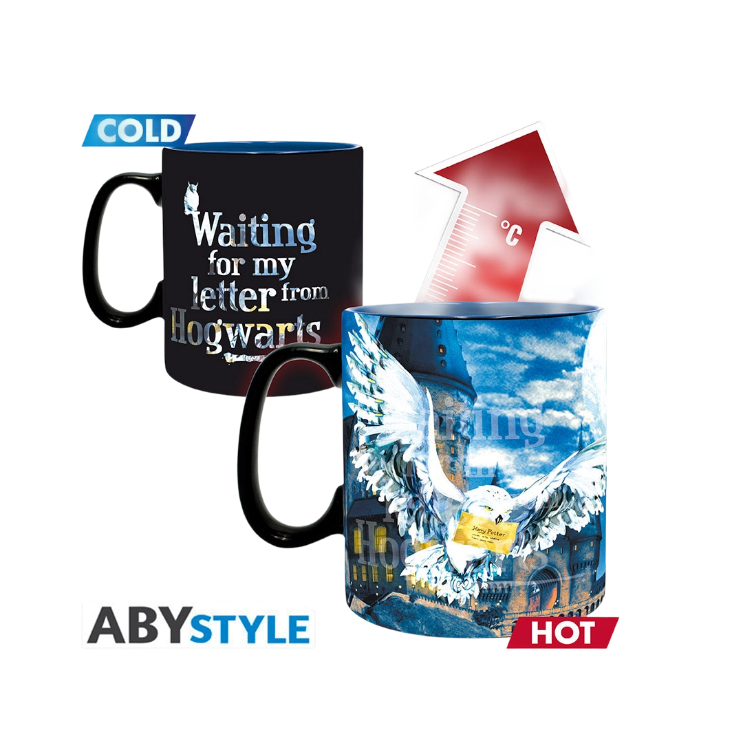 HARRY POTTER - Mug Heat Change - 460 ml - Letter