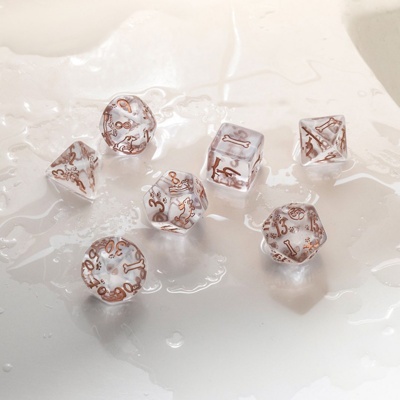 Q Workshop | Bubbles | Dogs Dice Set