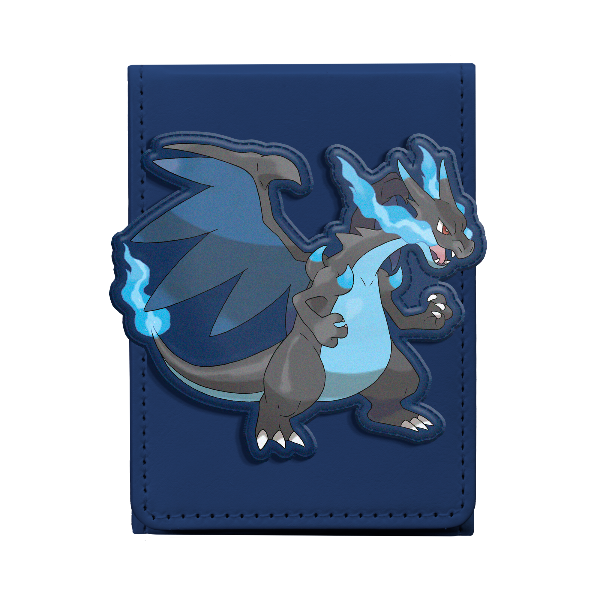 Ultra Pro: Mega Charizard X - Alcove® Flip Deck Box® für Pokémon TCG