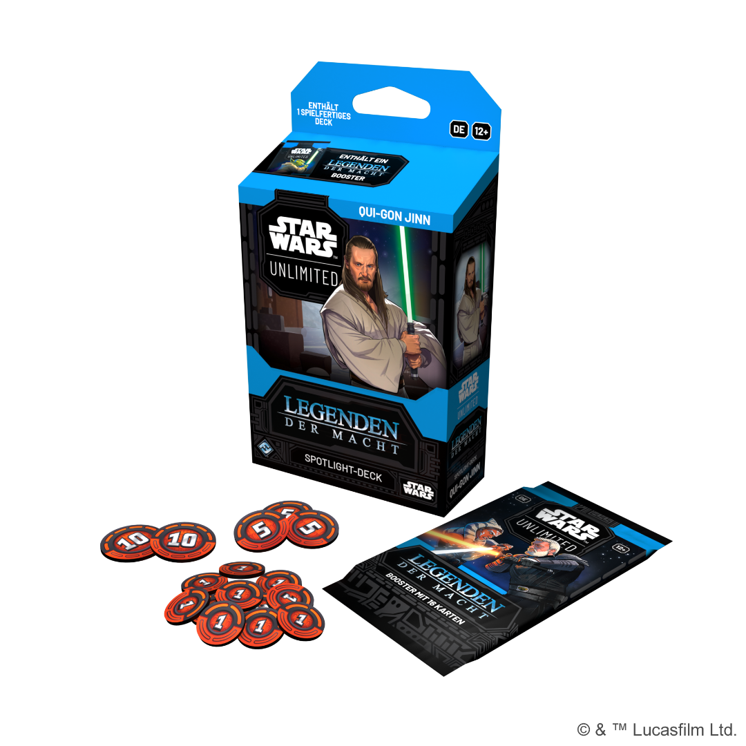 Star Wars Unlimited | Legends of the Force | Spotlight Deck Display (6 Decks) (EN)