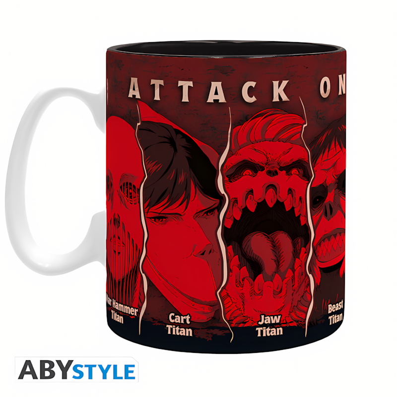 Attack On Titan | All Titans | Mug King Size (460ml)