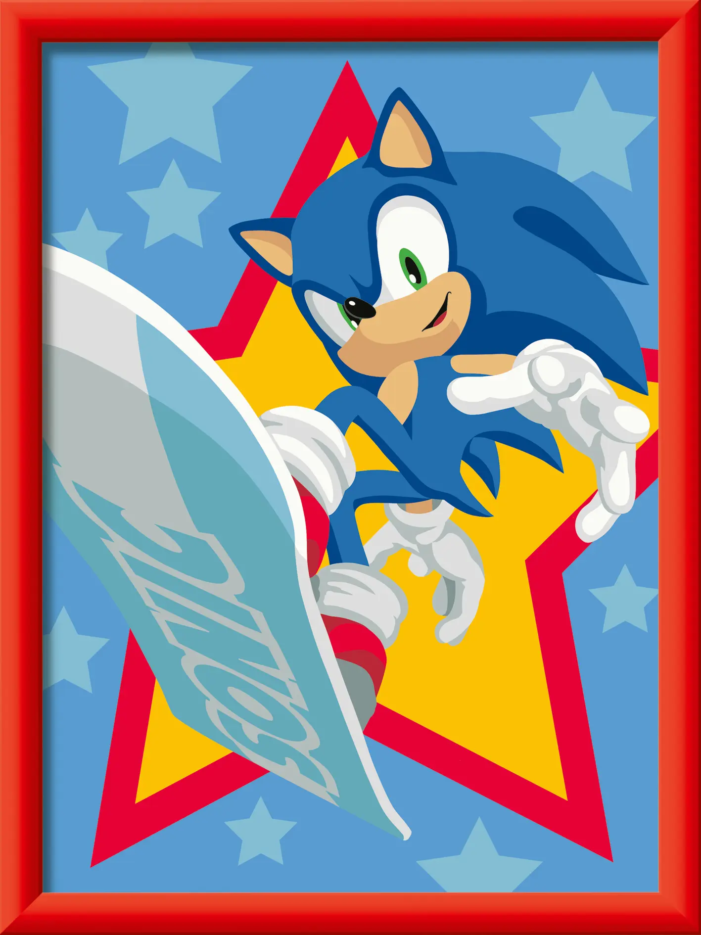 Ravensburger | Rasender Sonic | CreArt Malen nach Zahlen
