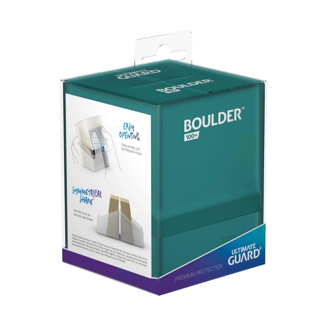 Ultimate Guard | Boulder Deck Case 100+ | Standard Size Malachite