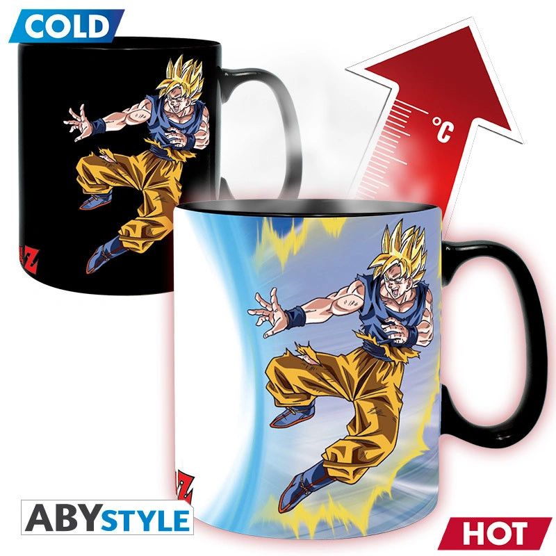 Dragon Ball | DBZ/Son Goku vs Buu | Mug Heat Change (460ml)