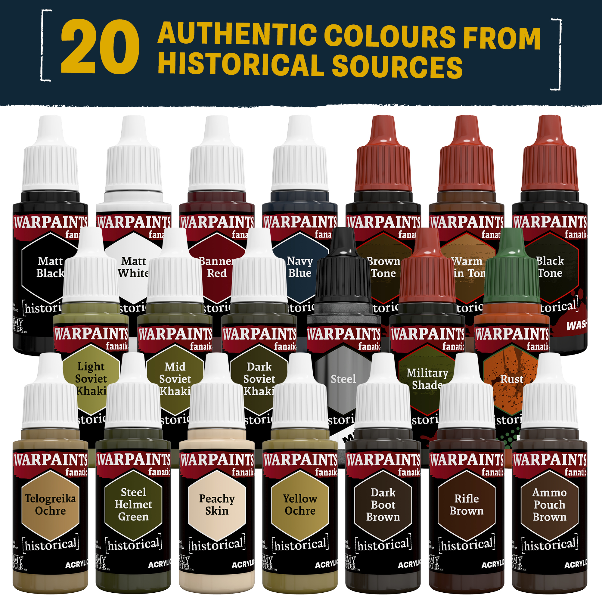 The Army Painter | Historical: World War II Soviet Union | Paint Set