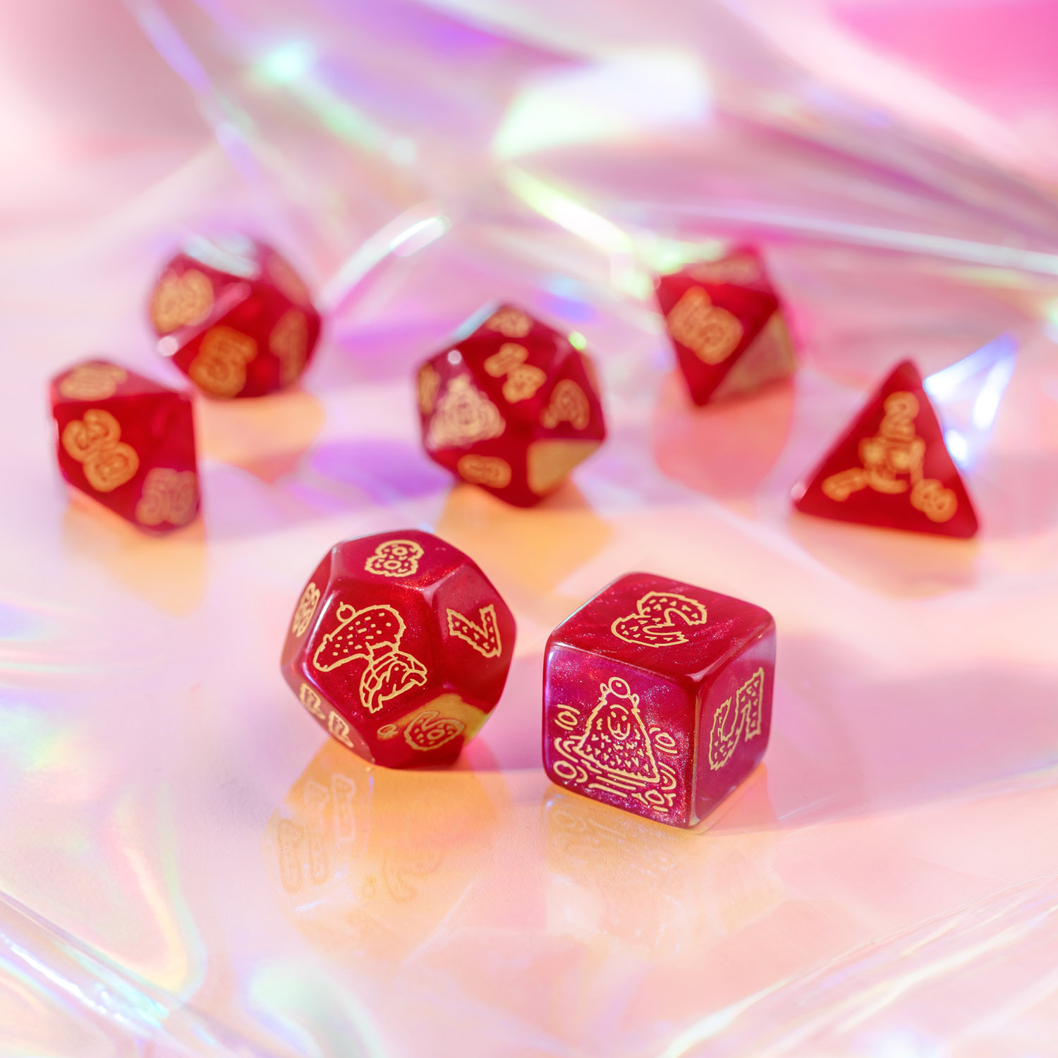 Q Workshop | Chillo | Capybara Dice Set