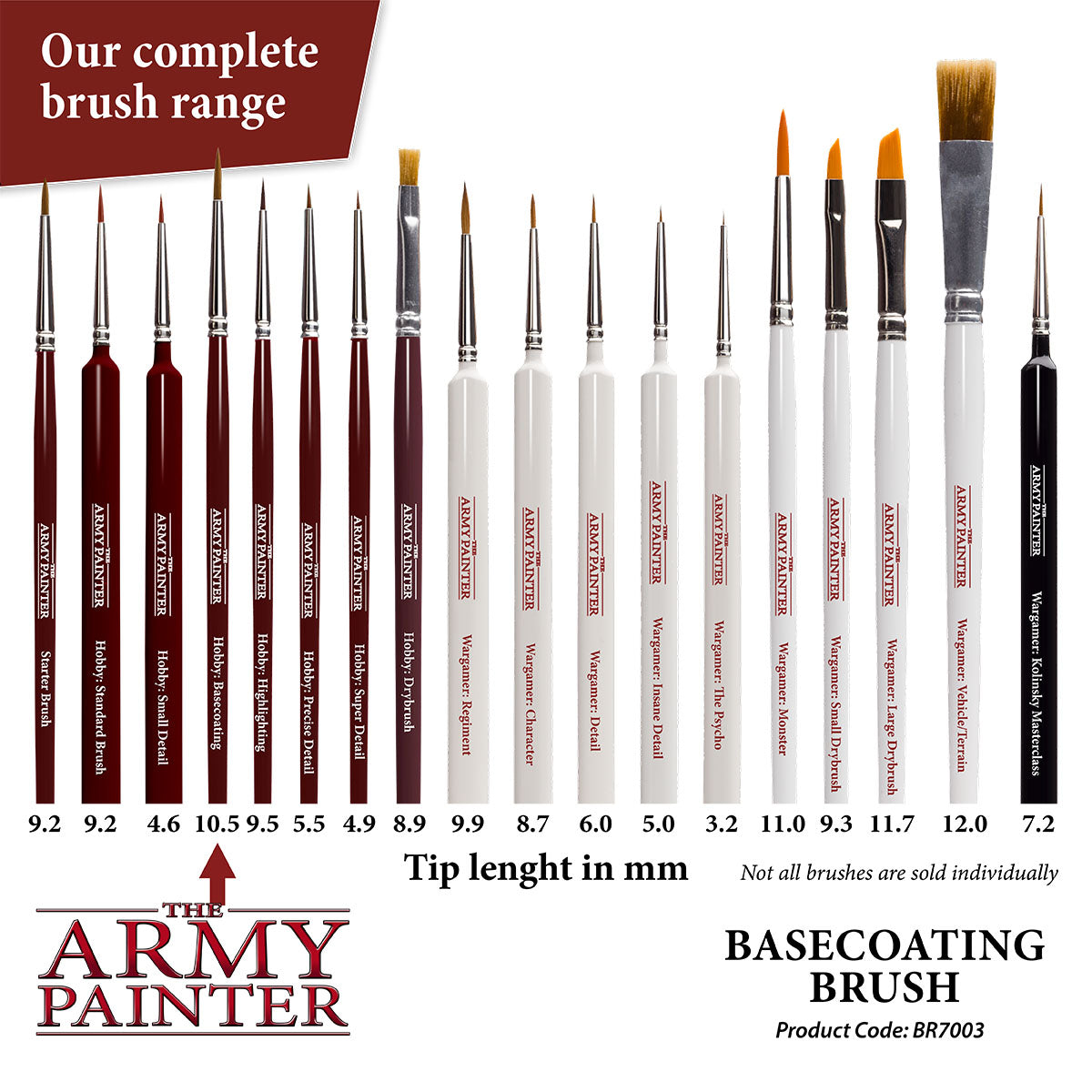 The Army Painter - Basecoating - Hobby Brush