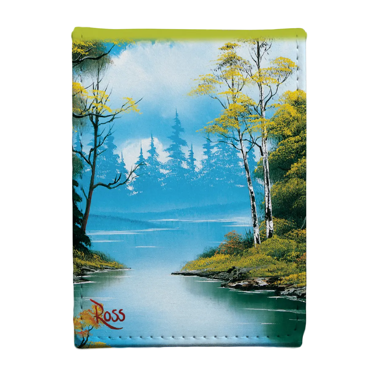 Ultra Pro - Bob Ross Lakeside Path Alcove Flip Deck Box Ultra Pro - Bob Ross Lakeside Path Alcove Flip Deck Box