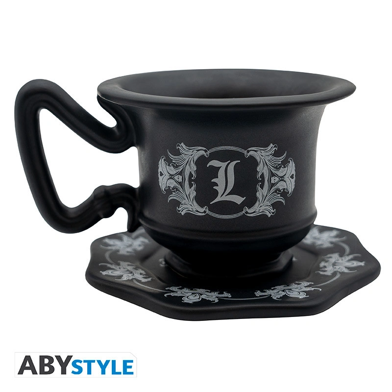 Death Note | L's Cup | 3D Mug with Saucer (200ml)