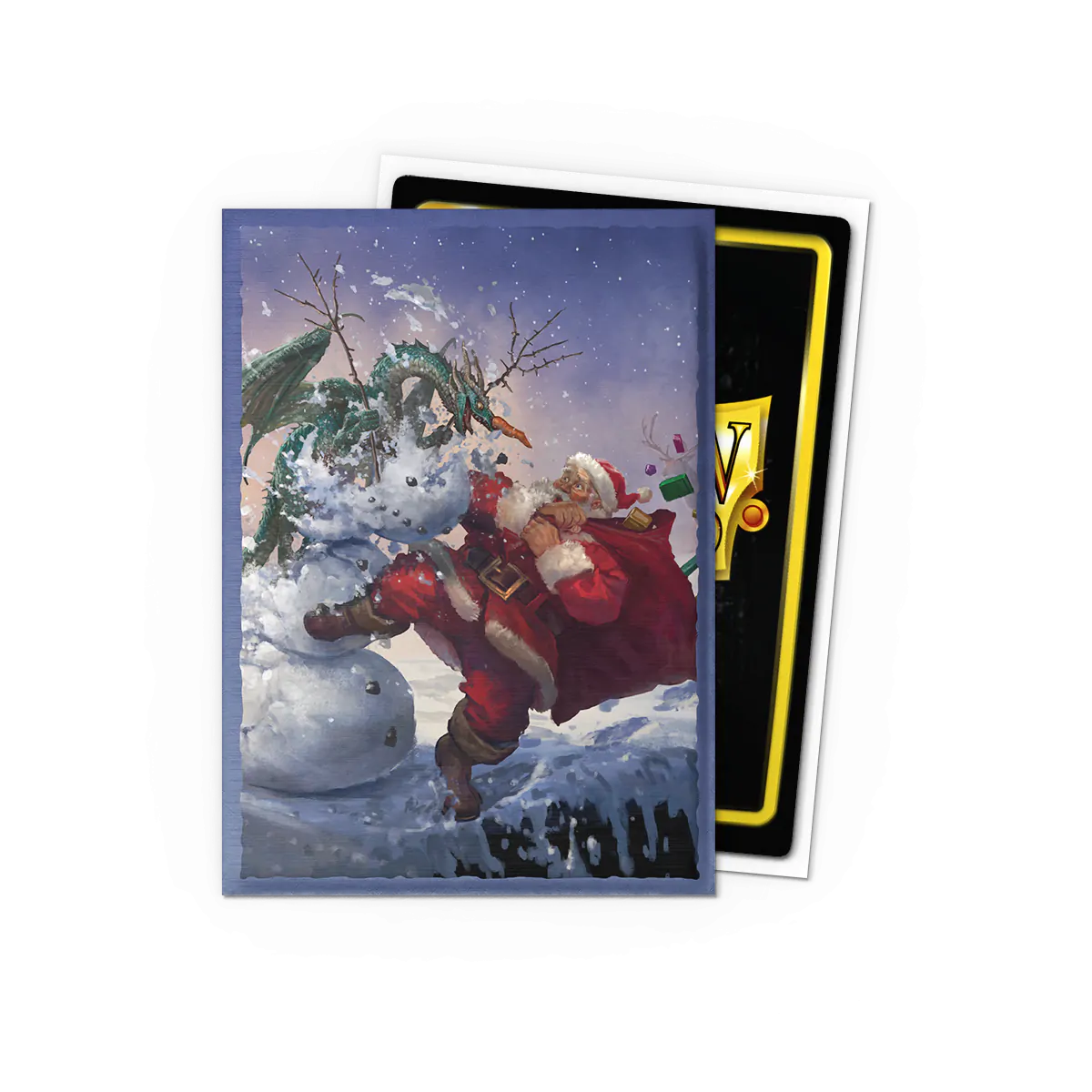 Dragon Shield: Brushed Art Sleeves - Standard Size / Christmas 2025