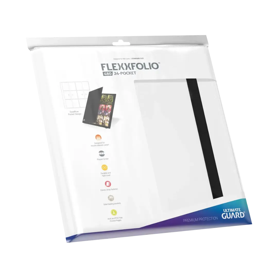 Ultimate Guard | Flexxfolio 480 | Quadrow (24-Pocket) Binder Weiß