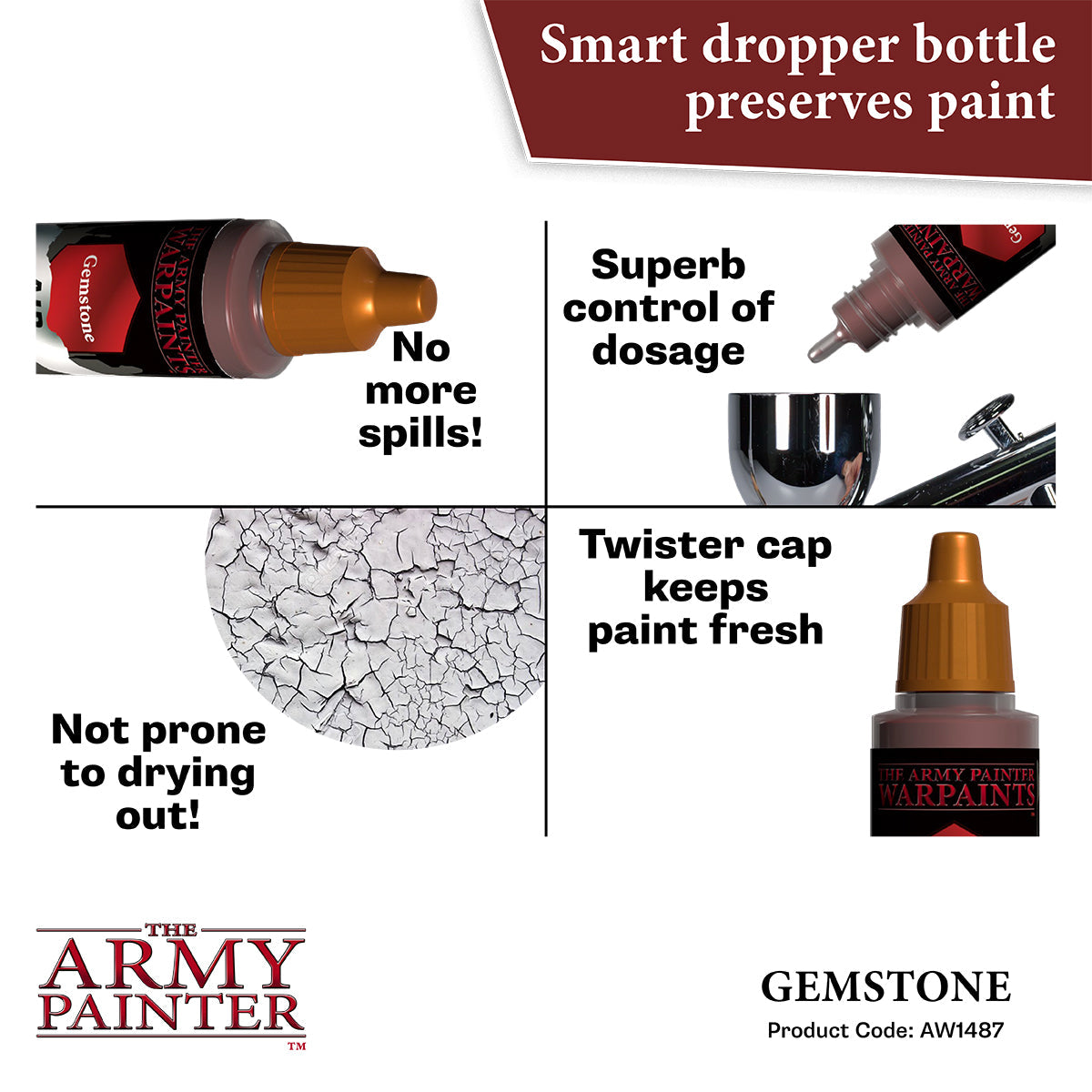 The Army Painter - Gemstone - Warpaints Air Metallics