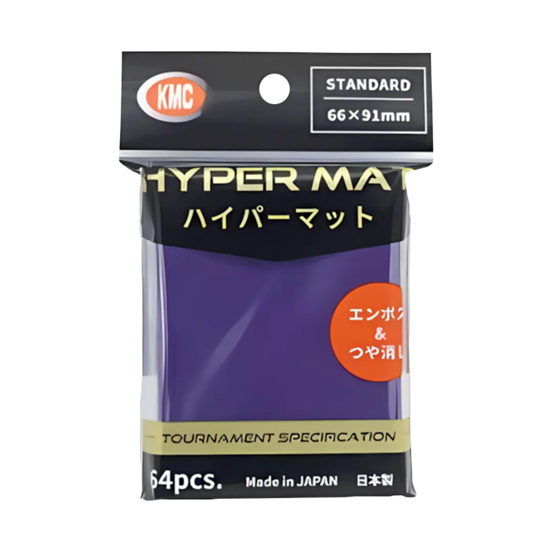 KMC - Standard Sleeves Hyper Mat (64) Stil: Lila