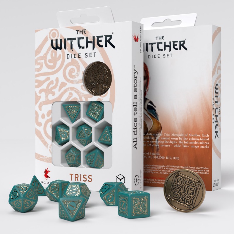 Q Workshop | Triss - The Beautiful Healer | The Witcher Dice Set