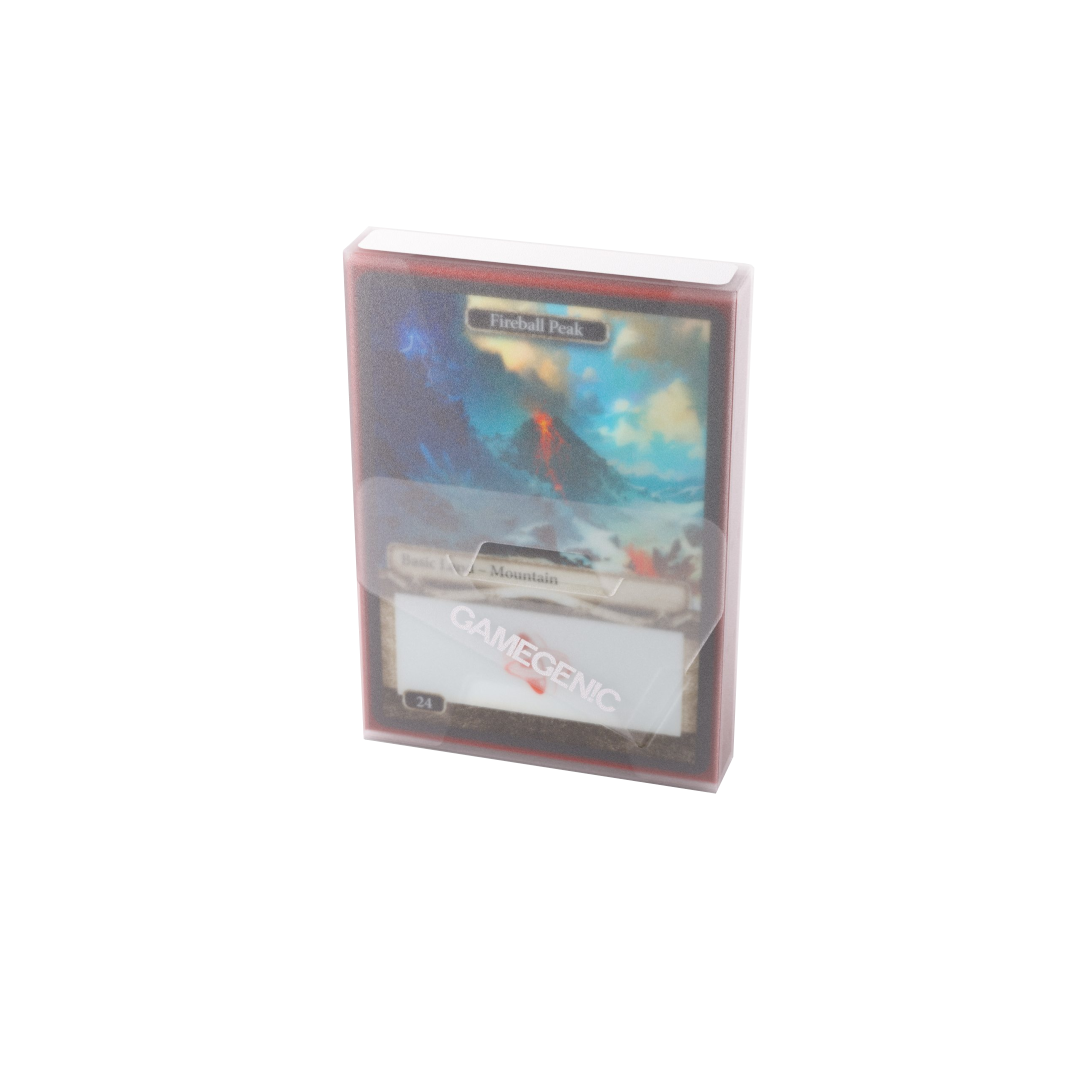 Gamegenic | Cube Pocket 15+ Clear | Deck Box (8pcs)
