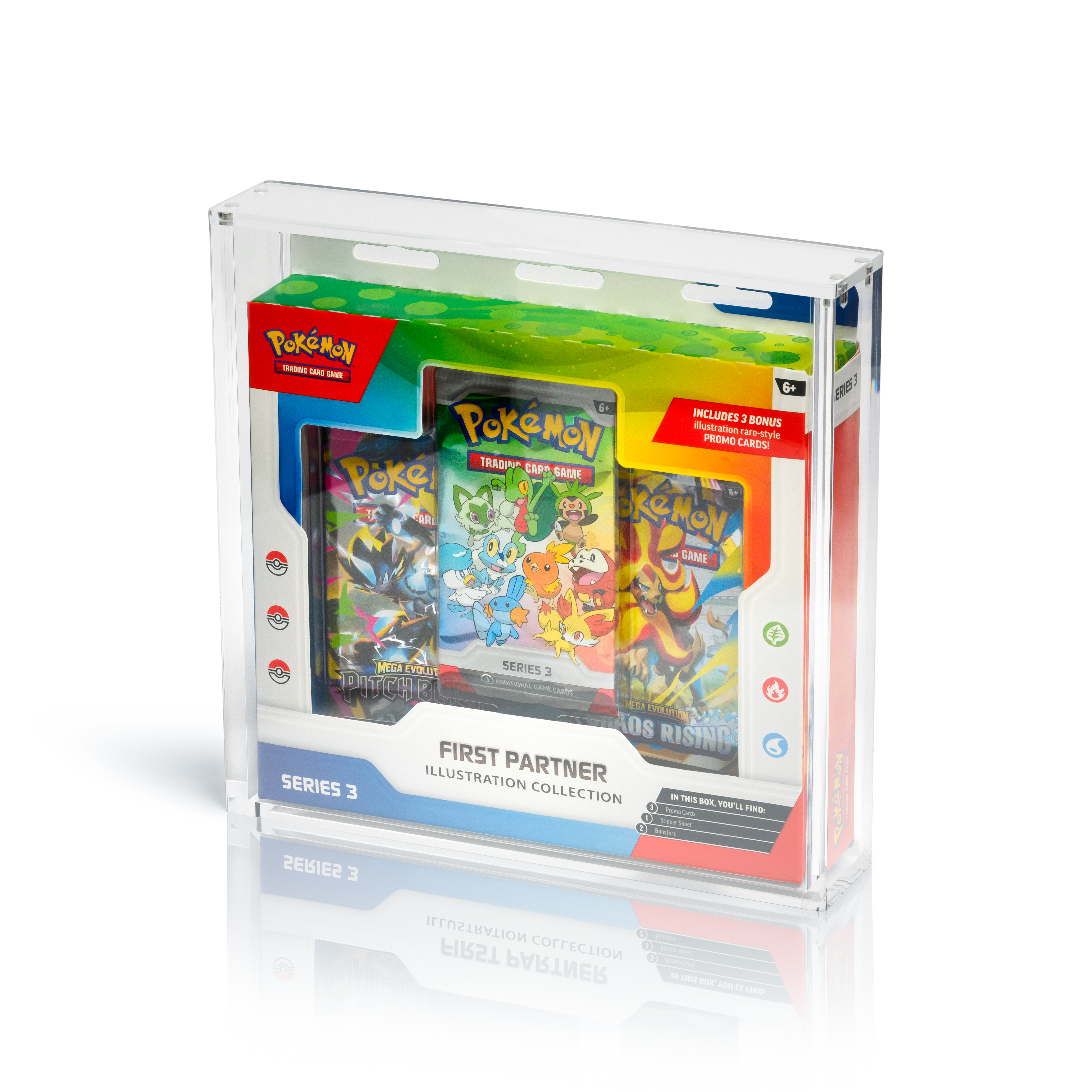 The Acrylic Box | Pokémon First Partner Collection | Acryl Case