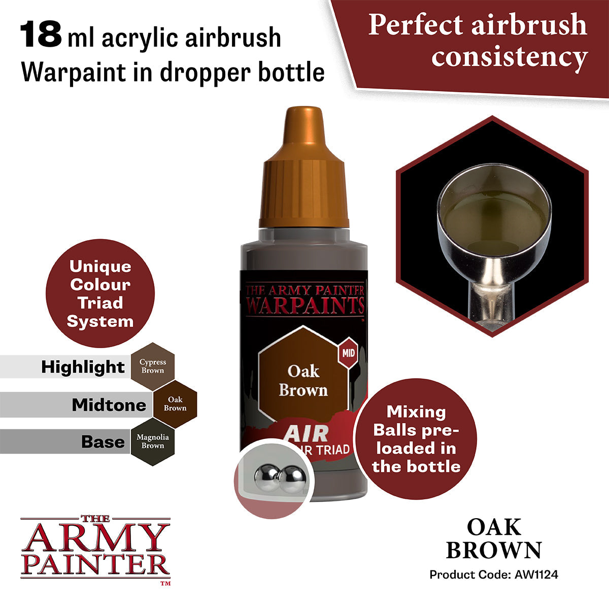 The Army Painter - Oak Brown - Warpaints Air