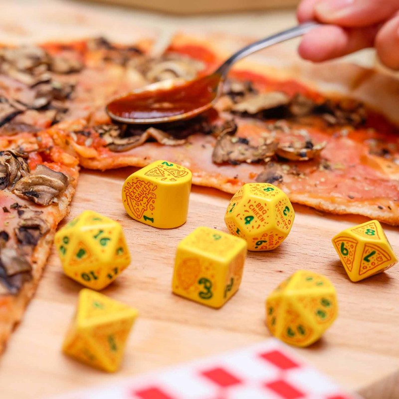 Q Workshop | Margherita | Pizza Dice Set
