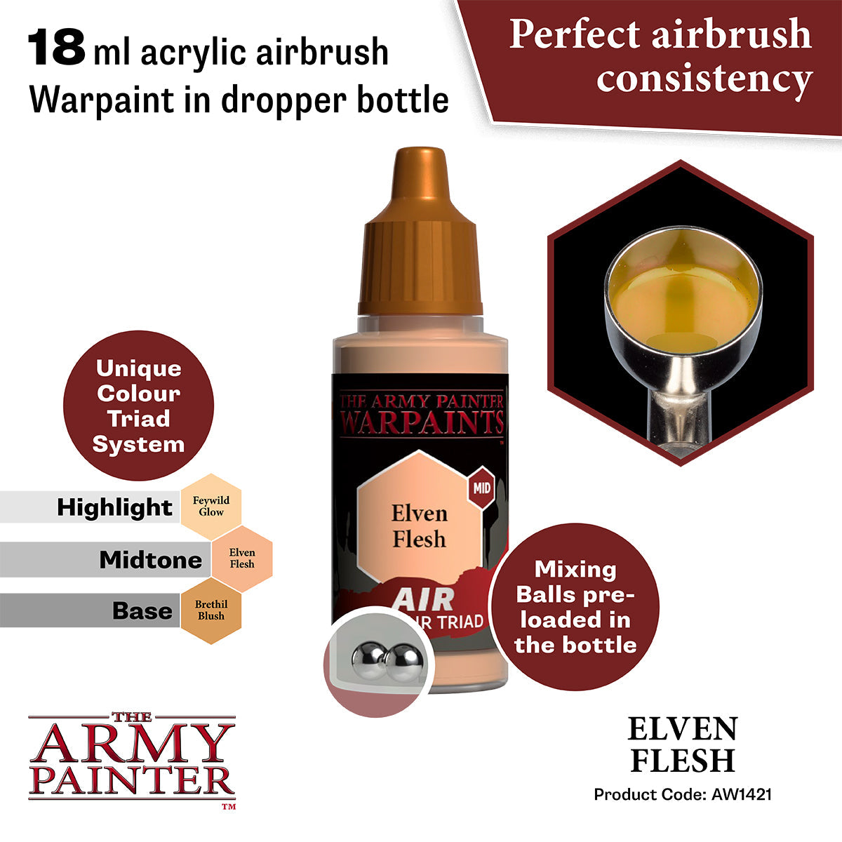 The Army Painter - Elven Flesh - Warpaints Air