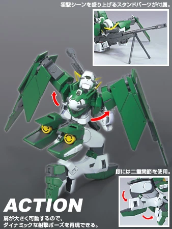Bandai: HG Gundam Dynames – Mobile Suit Gundam 00 (1/144)