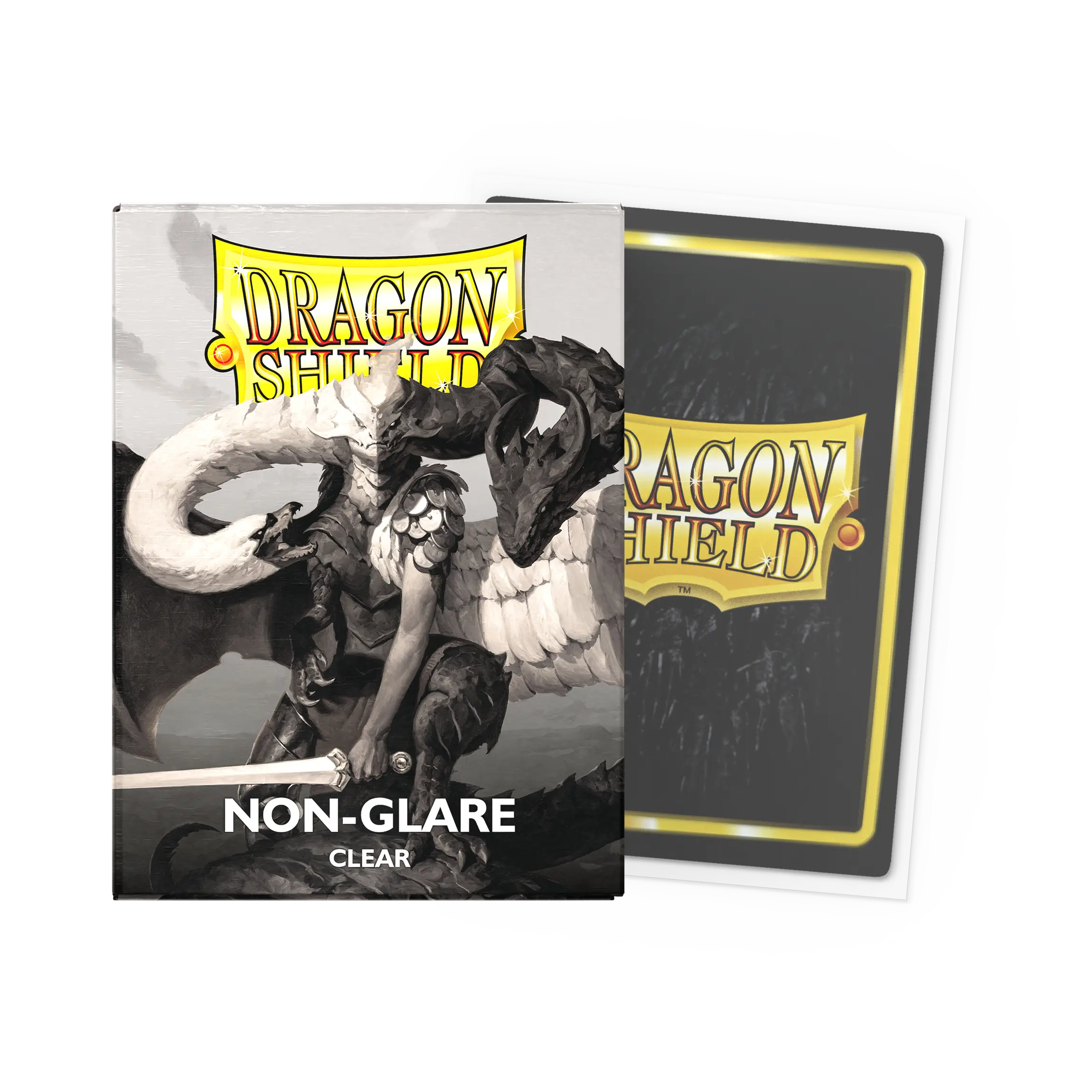 Dragon Shield: Clear - Non-Glare - Matte Sleeves - Standard Size