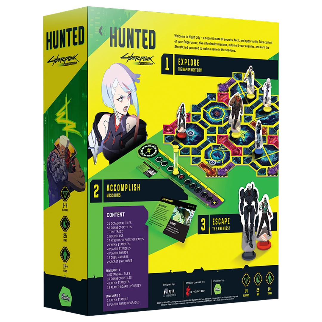 No Loading Games | Cyberpunk: Edgerunners – Hunted | Board Games (EN)