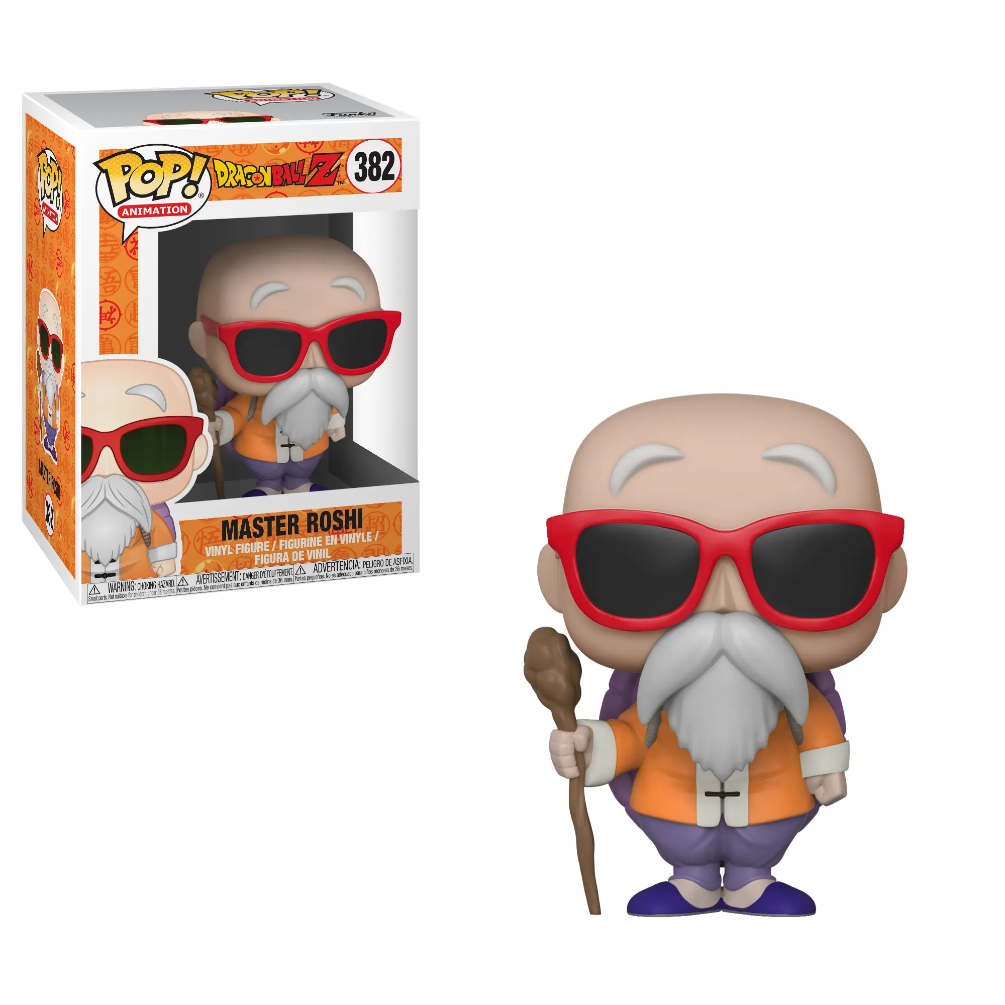 POP! Animation: Master Roshi with Staff - Dragon Ball Z