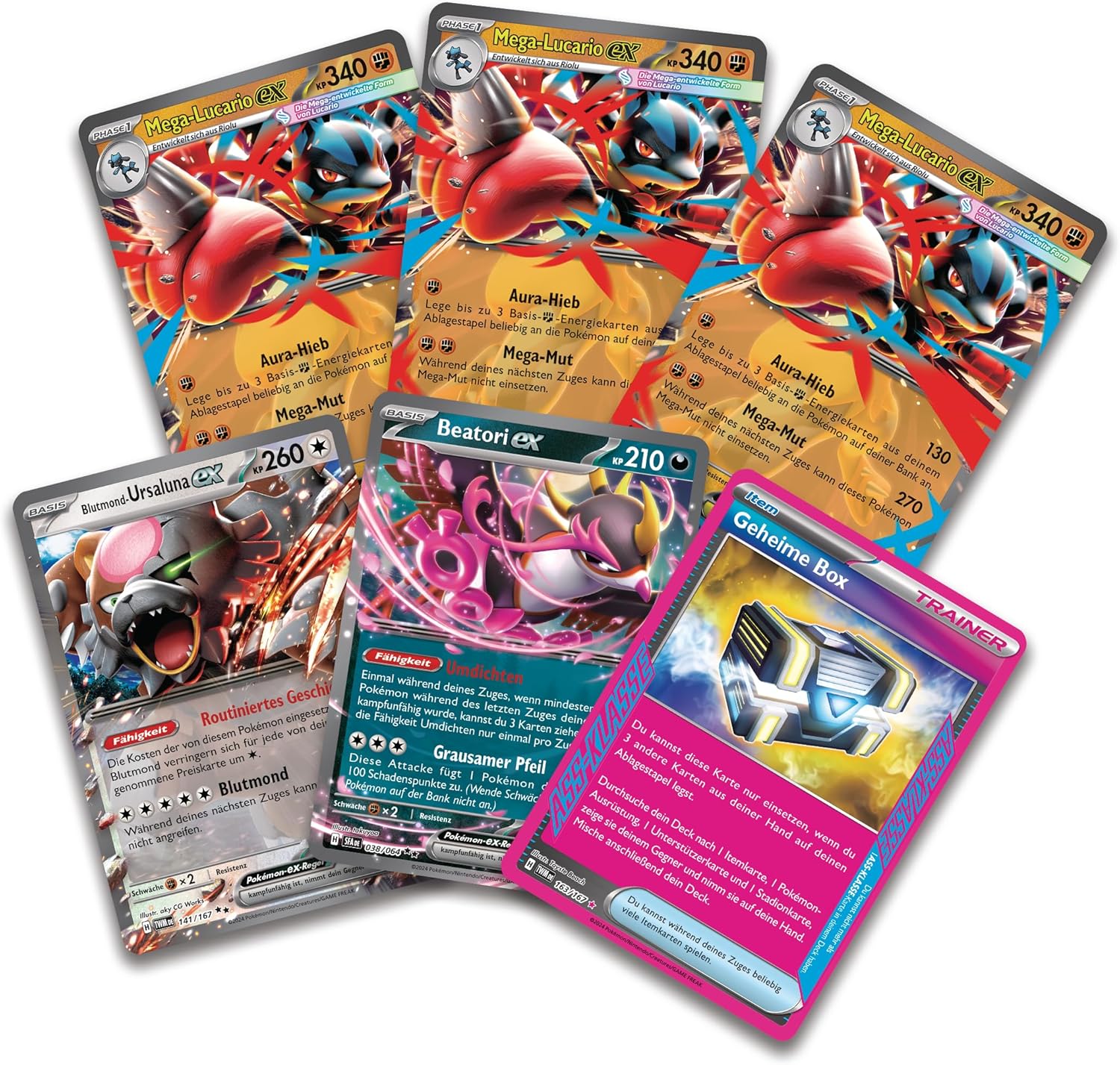 Pokémon TCG | Mega-Lucario ex | Liga-Kampfdeck (DE)