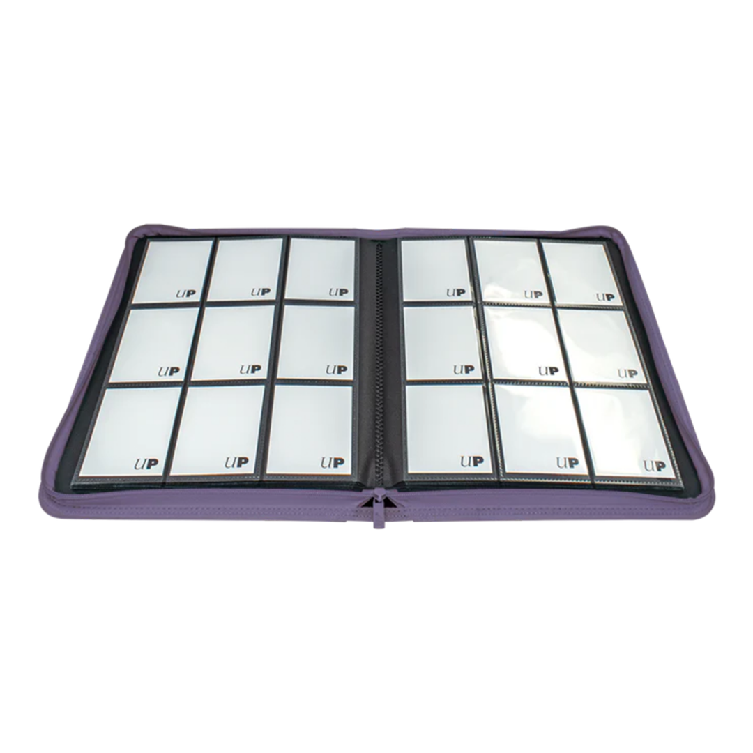 Ultra Pro | Vivid - Purple | 9-Pocket Zippered PRO-Binder