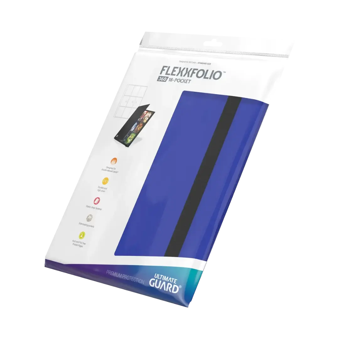 Ultimate Guard | Flexxfolio 360 | (18-Pocket) Binder Blau