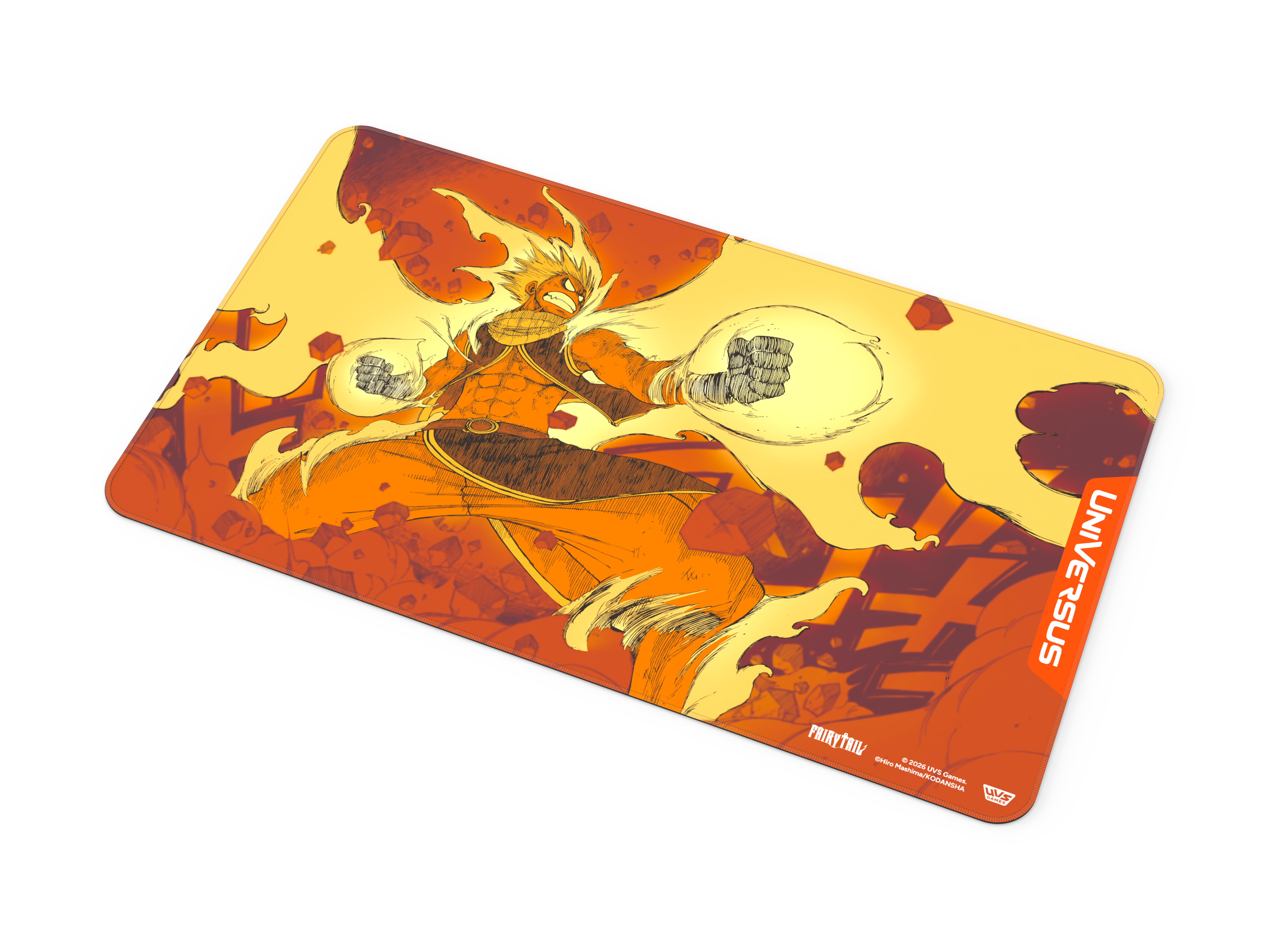 UniVersus CCG | Fairy Tail: All Fired Up! - Natsu | Playmat