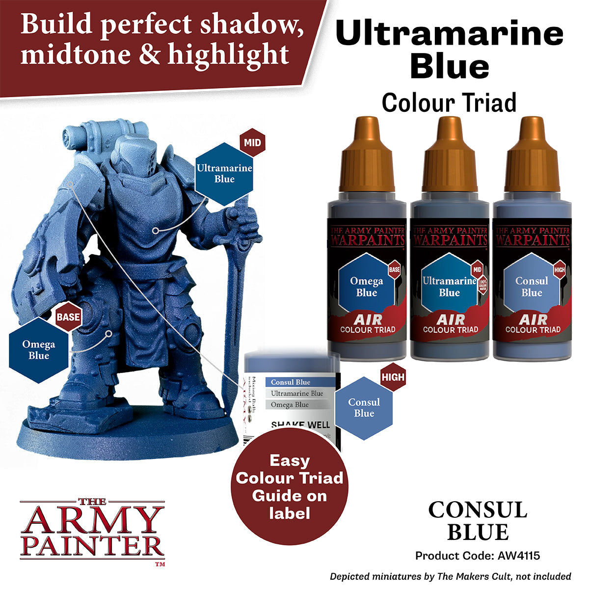 The Army Painter - Consul Blue - Warpaints Air
