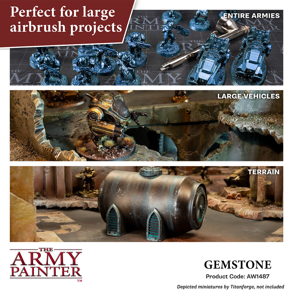 The Army Painter - Gemstone - Warpaints Air Metallics