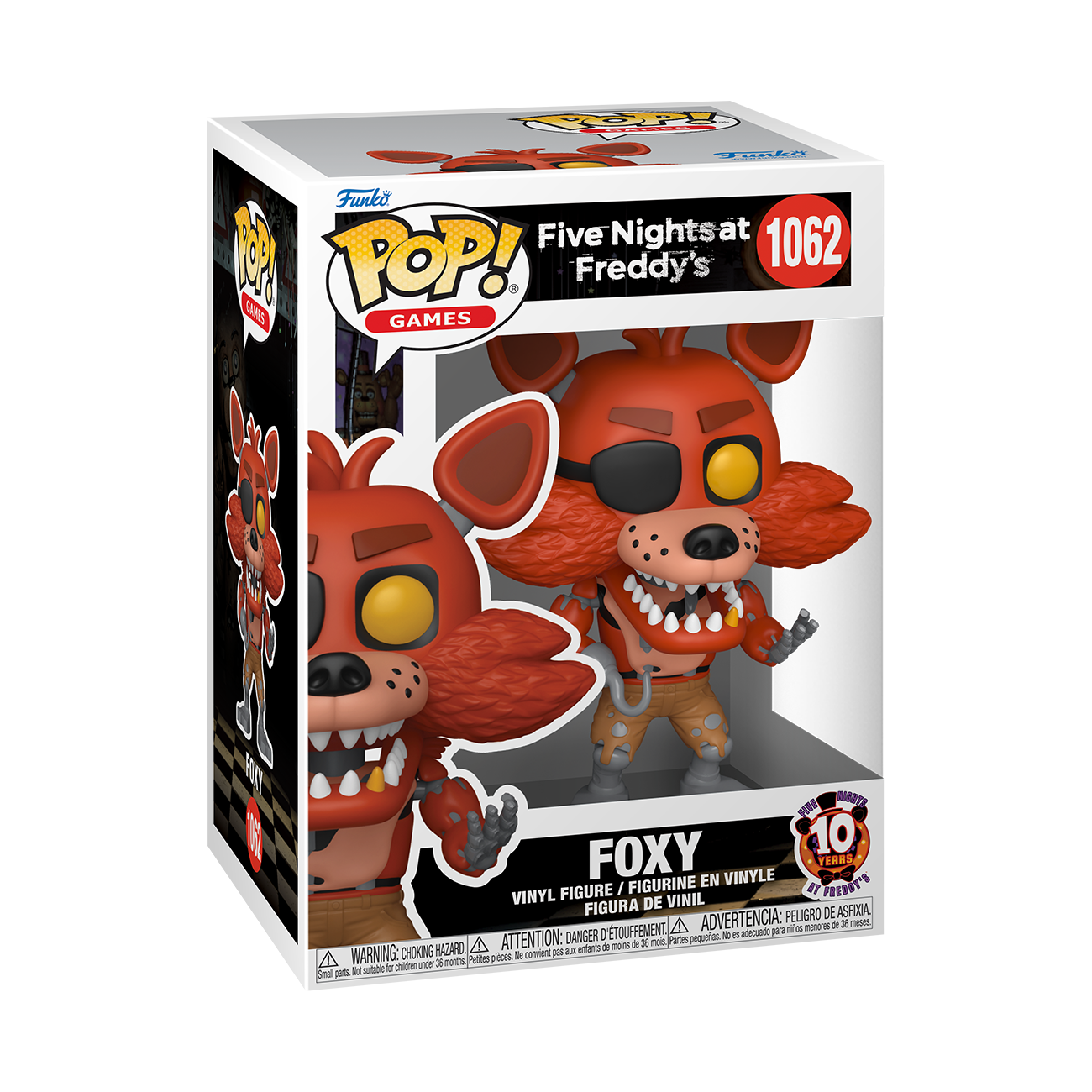 POP! Games: Foxy (10th Anniversary) - Five Nights at Freddy's